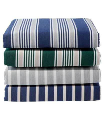 L.L.Bean | Casco Bay Cushion for All-Weather Armless/Folding Chair, Stripe