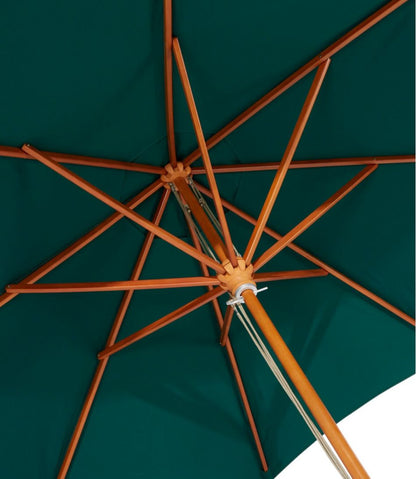 L.L.Bean | Sunbrella Market Umbrella, Wood