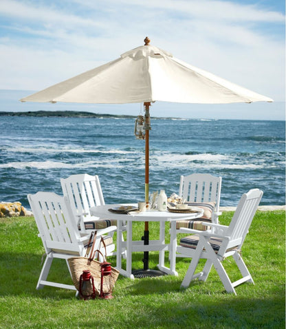 L.L.Bean | Sunbrella Market Umbrella, Wood