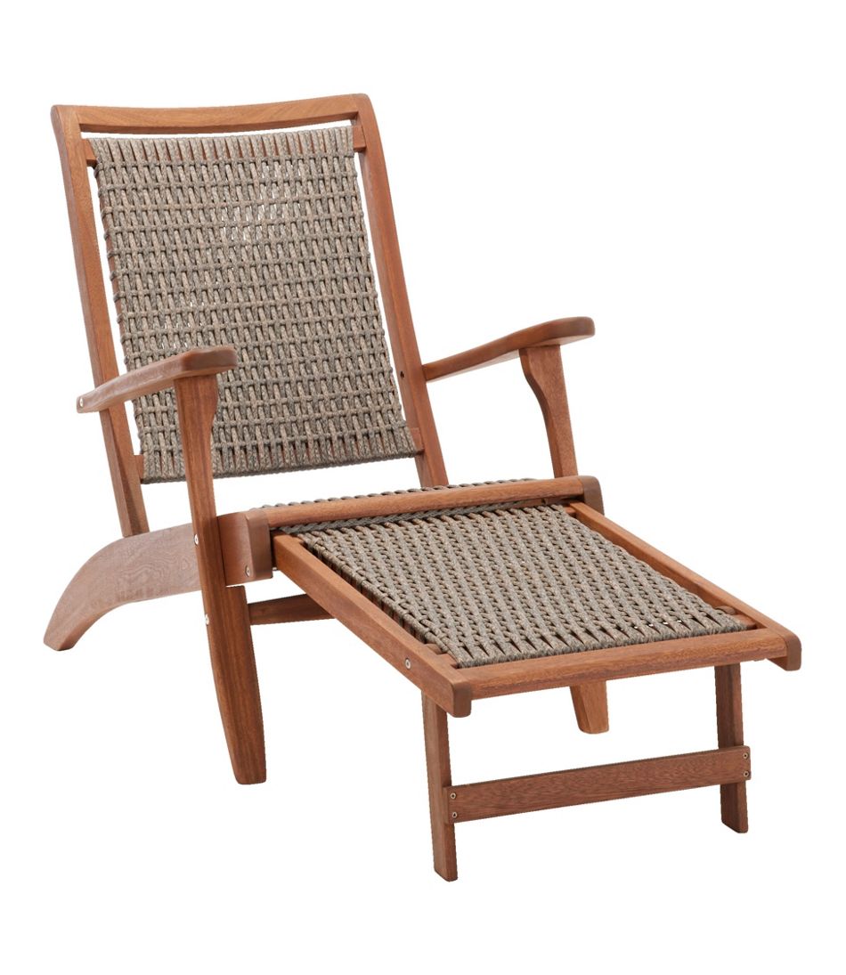 L.L.Bean | Wicker Eucalyptus Lounger