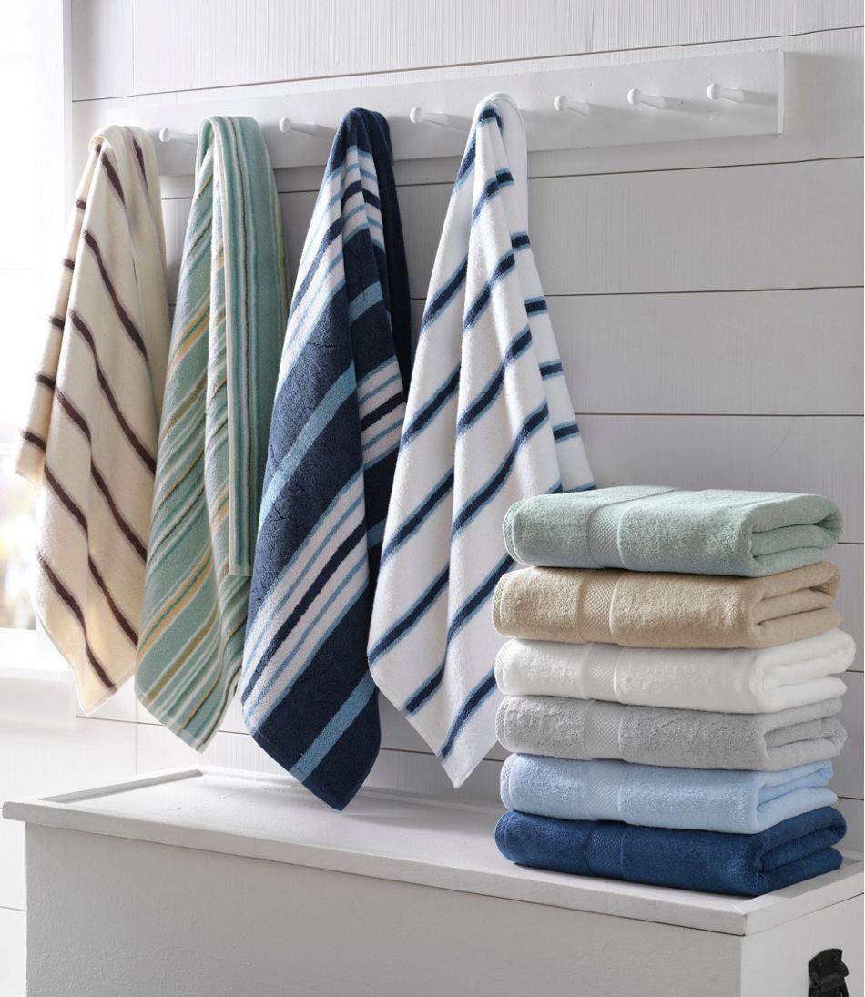 L.L.Bean | Premium Cotton Towels, Stripe