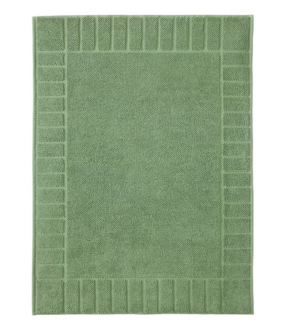 L.L.Bean | Organic Cotton Textured Bordered Bath Mat