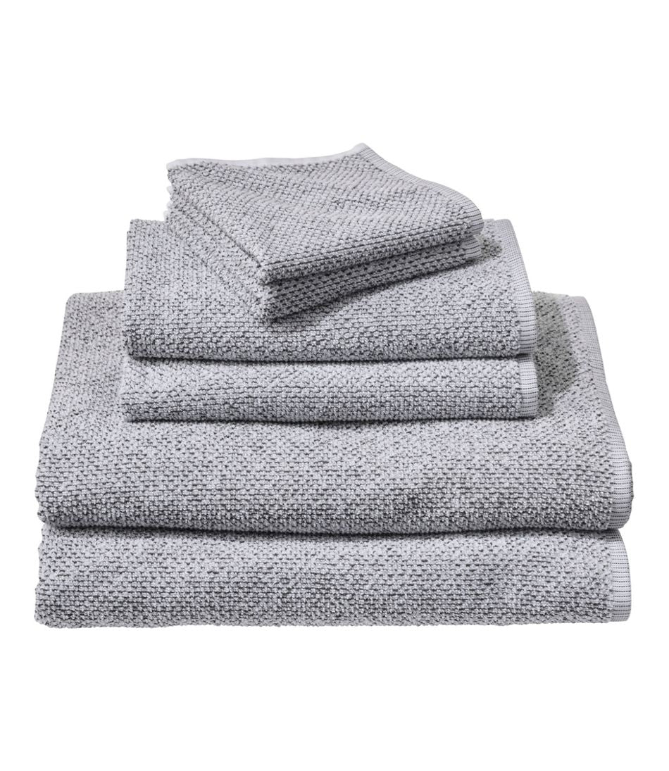 L.L.Bean | Organic Textured Cotton Towel Set, Marled