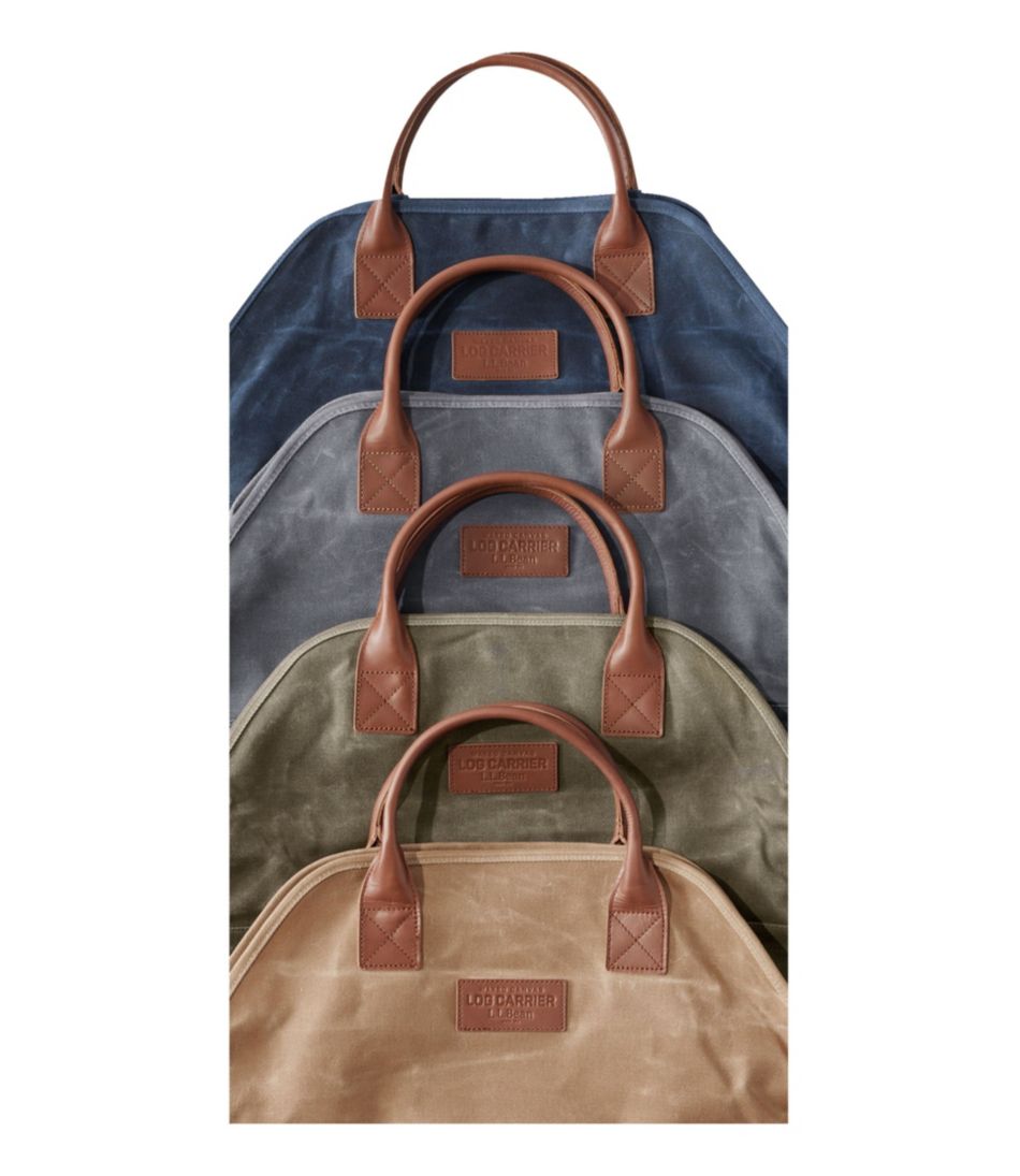 L.L.Bean | Waxed-Canvas Log Carrier