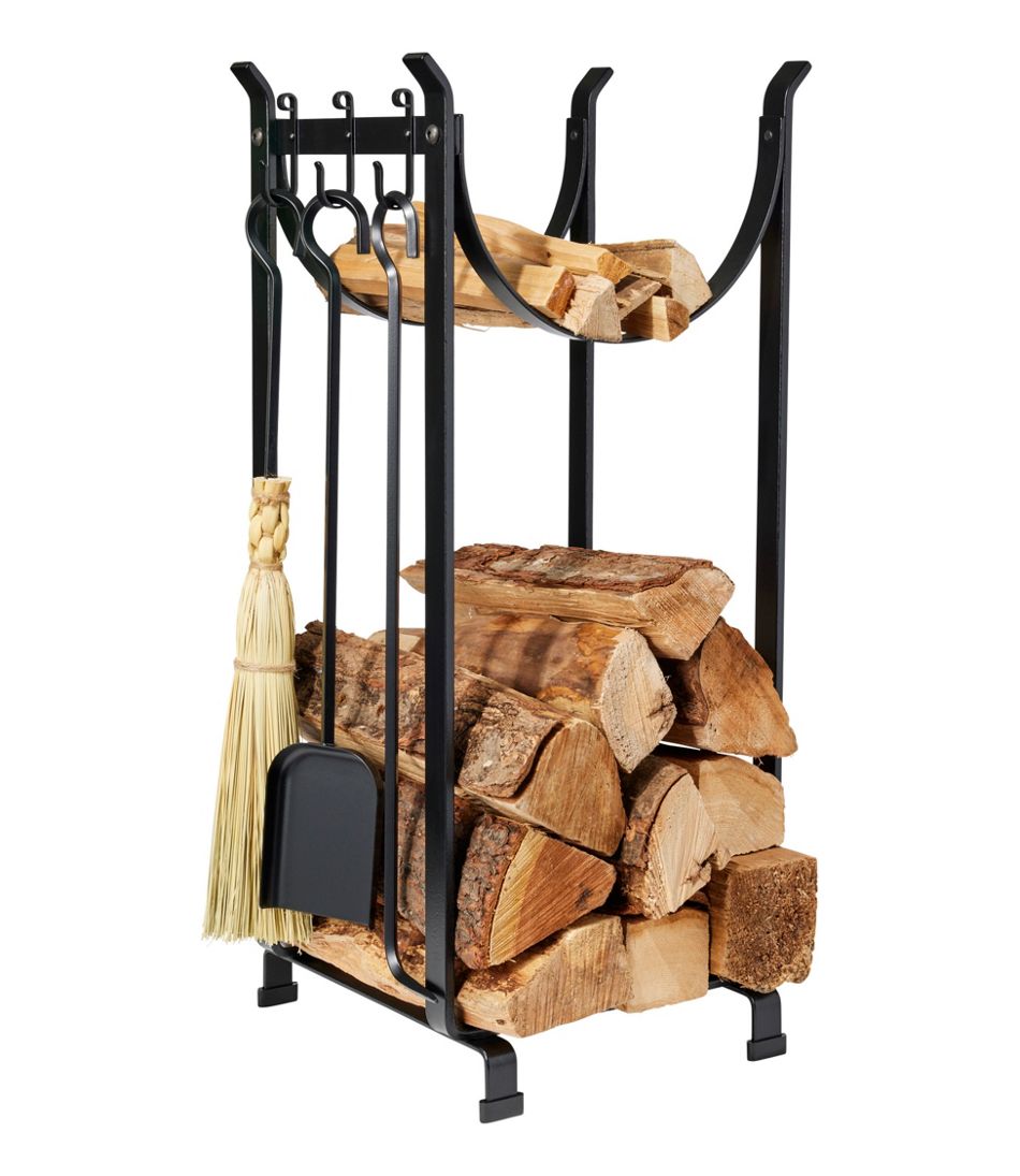 L.L.Bean | Hearthside Wood Rack With Tools