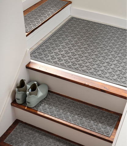 L.L.Bean | Everyspace Recycled Waterhog Mat, Square, Tiles