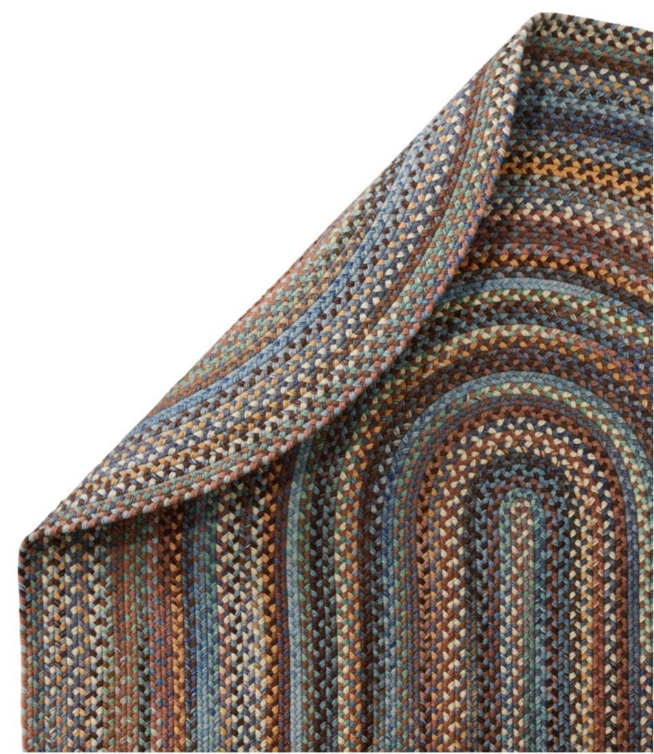 L.L.Bean | L.L.Bean Braided Wool Rug, Oval