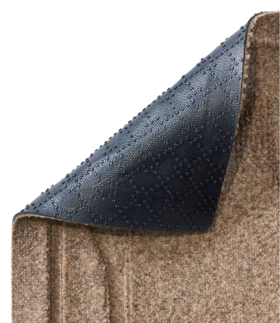 L.L.Bean | Everyspace Recycled Waterhog Doormat, Half Round, Sunflower