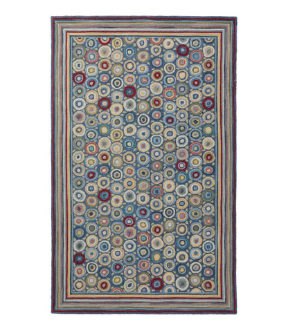 L.L.Bean | Bean's Wool Hooked Rug, Coins