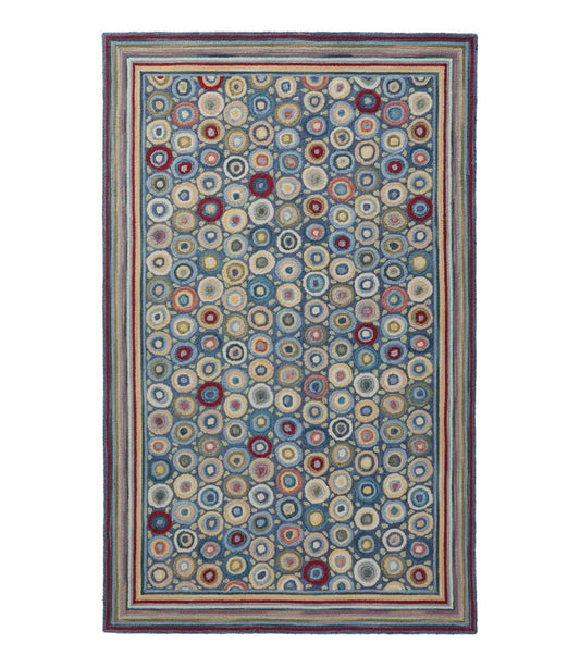 L.L.Bean | Bean's Wool Hooked Rug, Coins