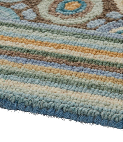 L.L.Bean | Bean's Wool Hooked Rug, Coins