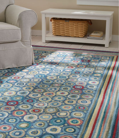 L.L.Bean | Bean's Wool Hooked Rug, Coins