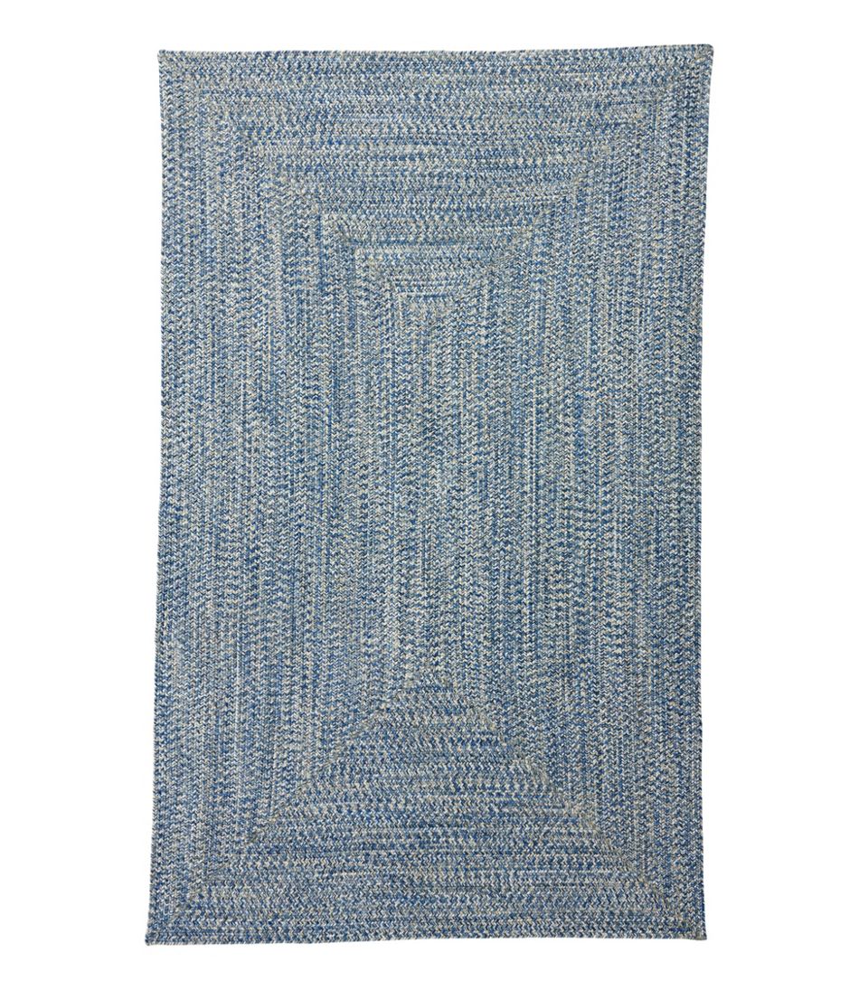 L.L.Bean | All-Weather Braided Rug, Concentric Pattern Rectangular