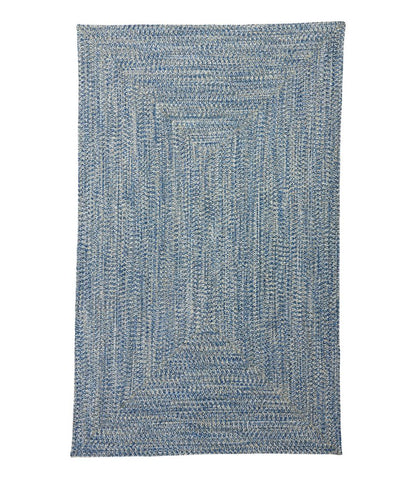 L.L.Bean | All-Weather Braided Rug, Concentric Pattern Rectangular