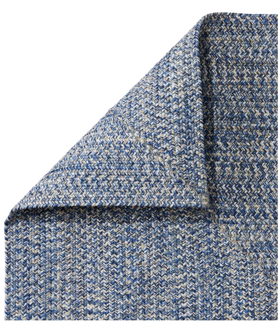 L.L.Bean | All-Weather Braided Rug, Concentric Pattern Rectangular