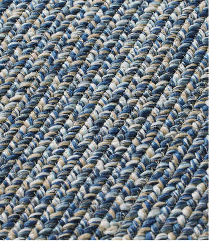 L.L.Bean | All-Weather Braided Rug, Concentric Pattern Rectangular