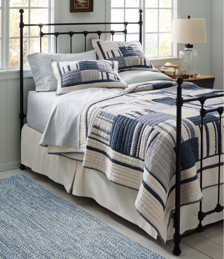 L.L.Bean | All-Weather Braided Rug, Concentric Pattern Rectangular