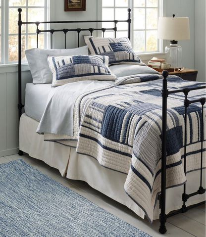 L.L.Bean | All-Weather Braided Rug, Concentric Pattern Rectangular