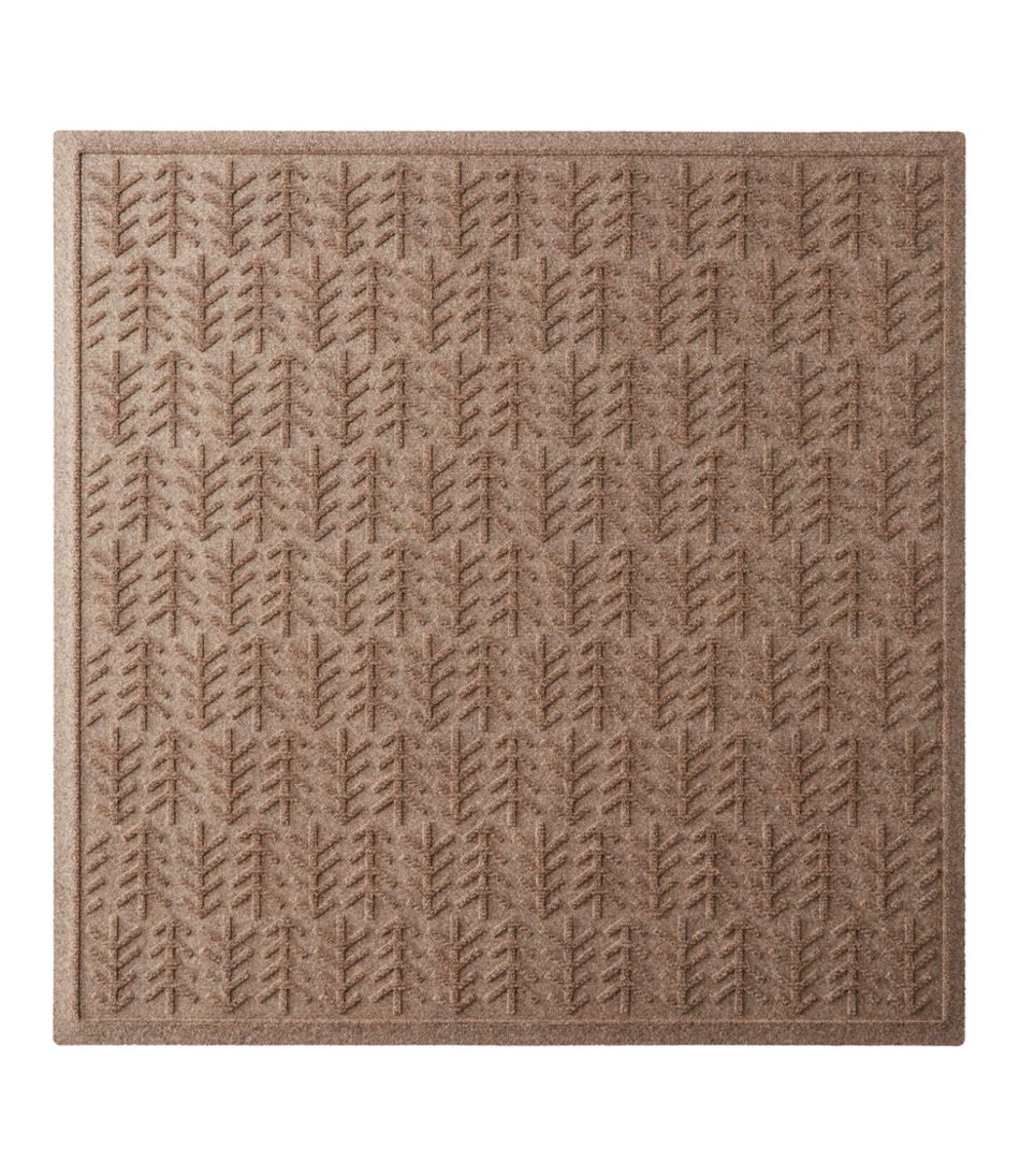 L.L.Bean | Everyspace Recycled Waterhog Mat, Square, Trees