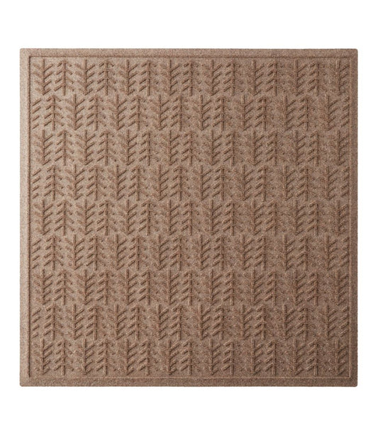L.L.Bean | Everyspace Recycled Waterhog Mat, Square, Trees