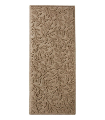 L.L.Bean | Heavyweight Recycled Waterhog Mat Runner, Woodland Leaf