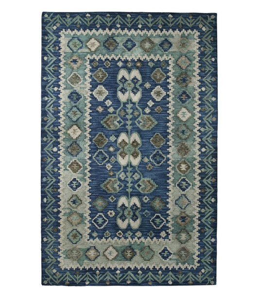 L.L.Bean | Double Border Wool Hooked Rug