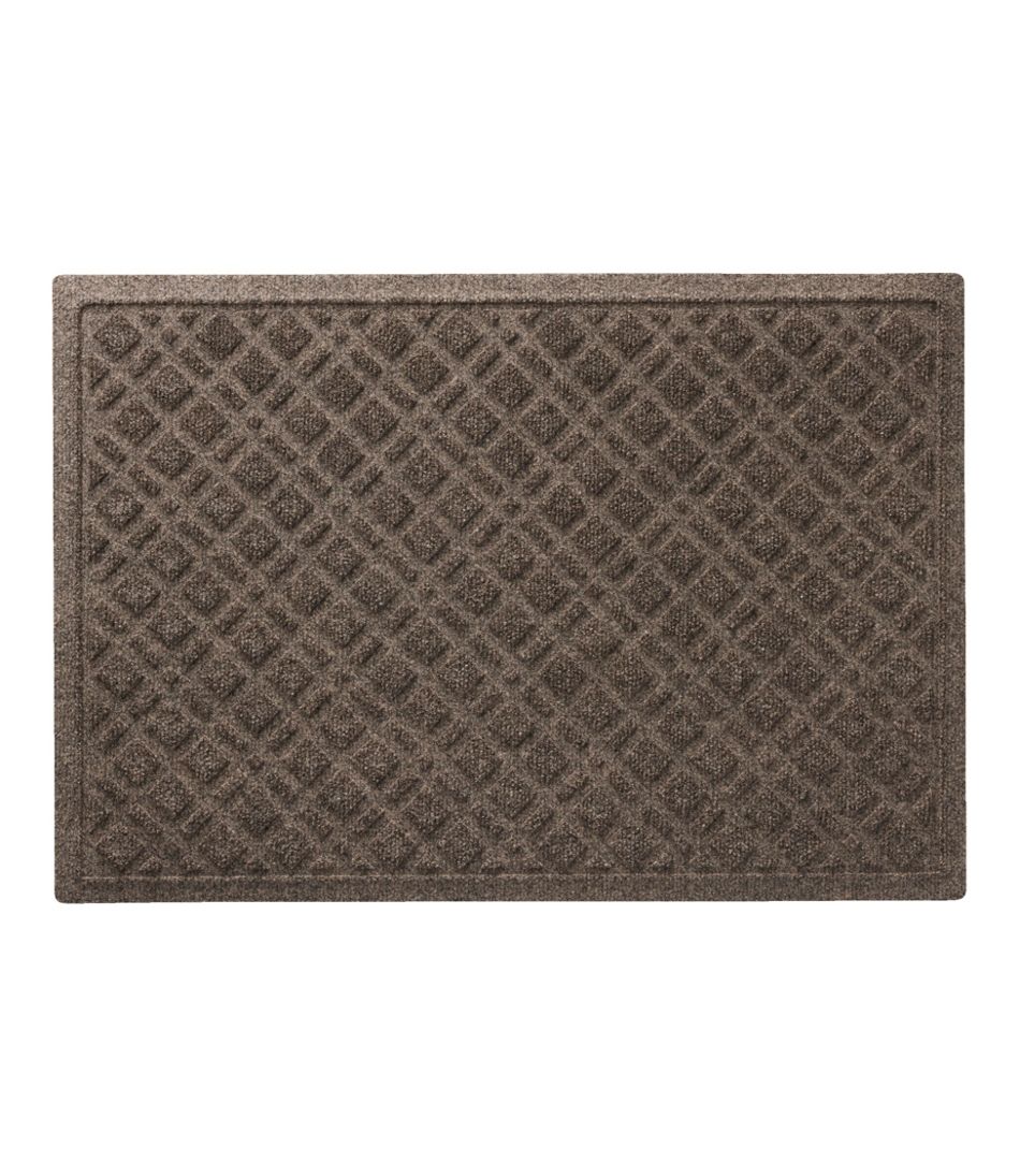 L.L.Bean | Heavyweight Recycled Waterhog Doormat, Plaid