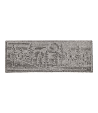 L.L.Bean | Everyspace Recycled Waterhog Wide Doormat, Pine Trees
