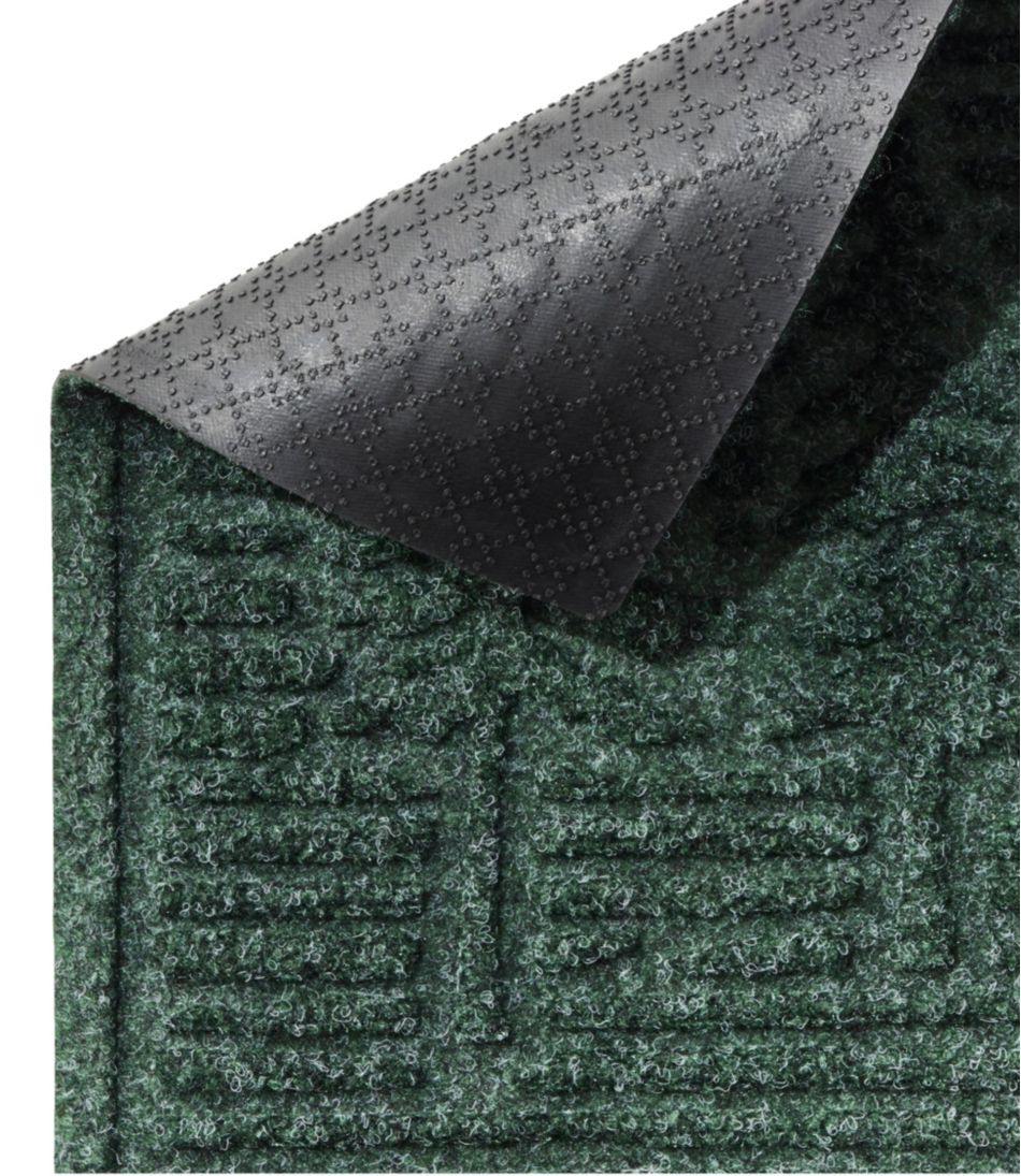 L.L.Bean | Everyspace Recycled Waterhog Wide Doormat, Pine Trees