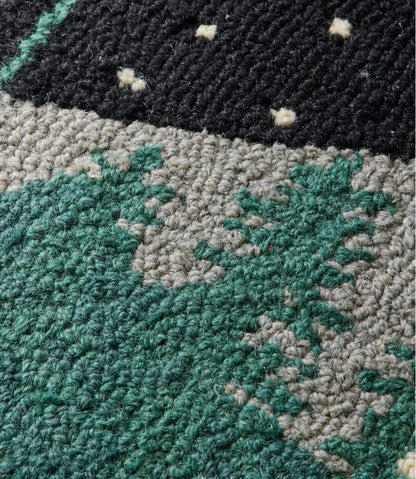 L.L.Bean | Wool Hooked Novelty Rug, Winter Woods