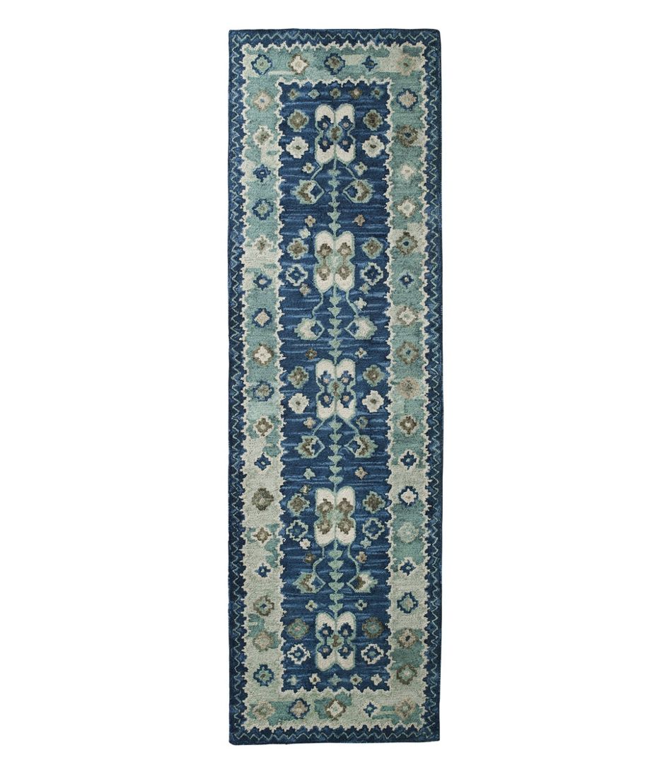 L.L.Bean | Double Border Wool Hooked Runner