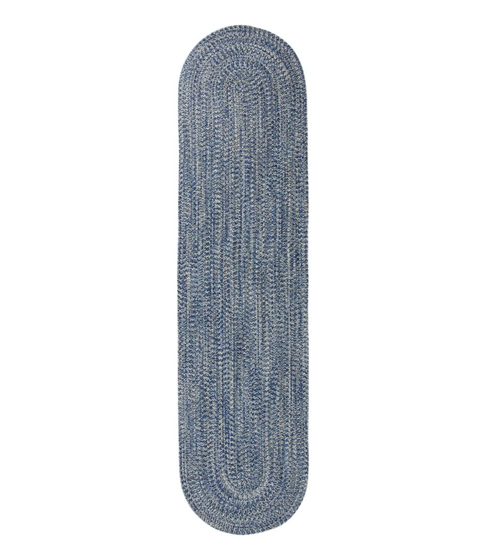 L.L.Bean | All-Weather Braided Runner, Concentric Pattern Oval