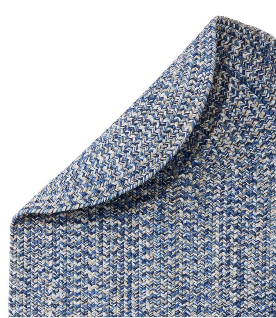 L.L.Bean | All-Weather Braided Runner, Concentric Pattern Oval