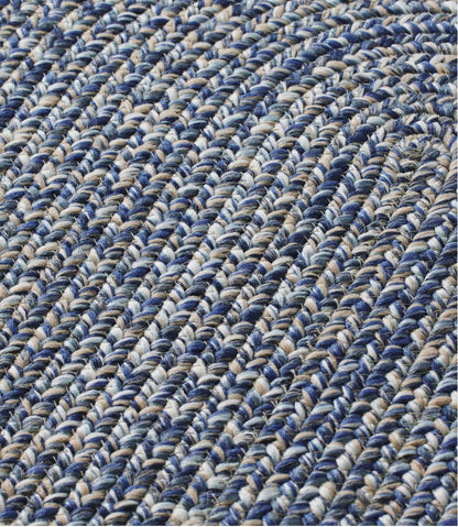 L.L.Bean | All-Weather Braided Runner, Concentric Pattern Oval