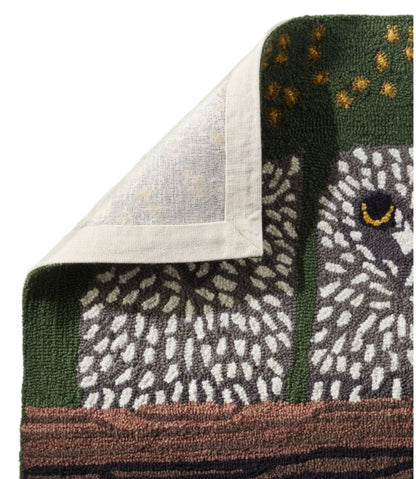 L.L.Bean | Indoor/Outdoor Vacationland Runner, Owls