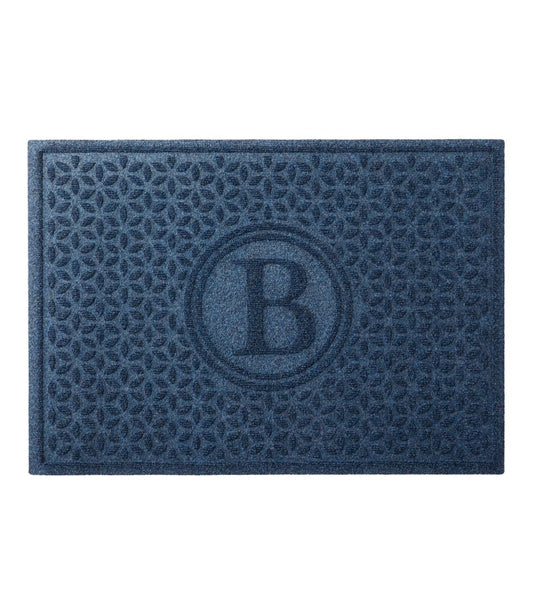 L.L.Bean | Heavyweight Recycled Waterhog Doormat, Blooming Circles, Personalized