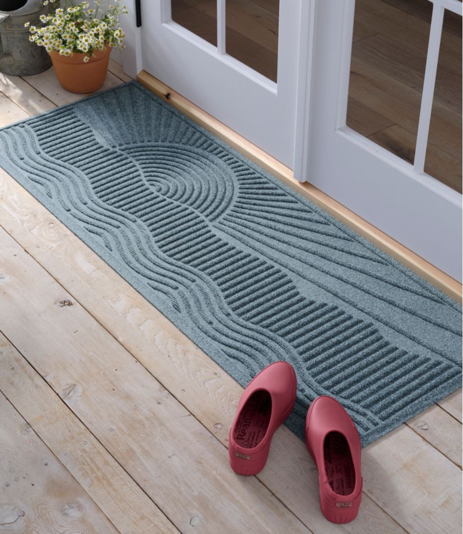 L.L.Bean | Everyspace Recycled Waterhog Wide Doormat, Sunrise