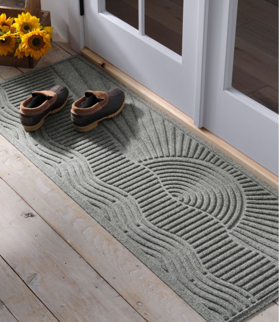 L.L.Bean | Everyspace Recycled Waterhog Wide Doormat, Sunrise