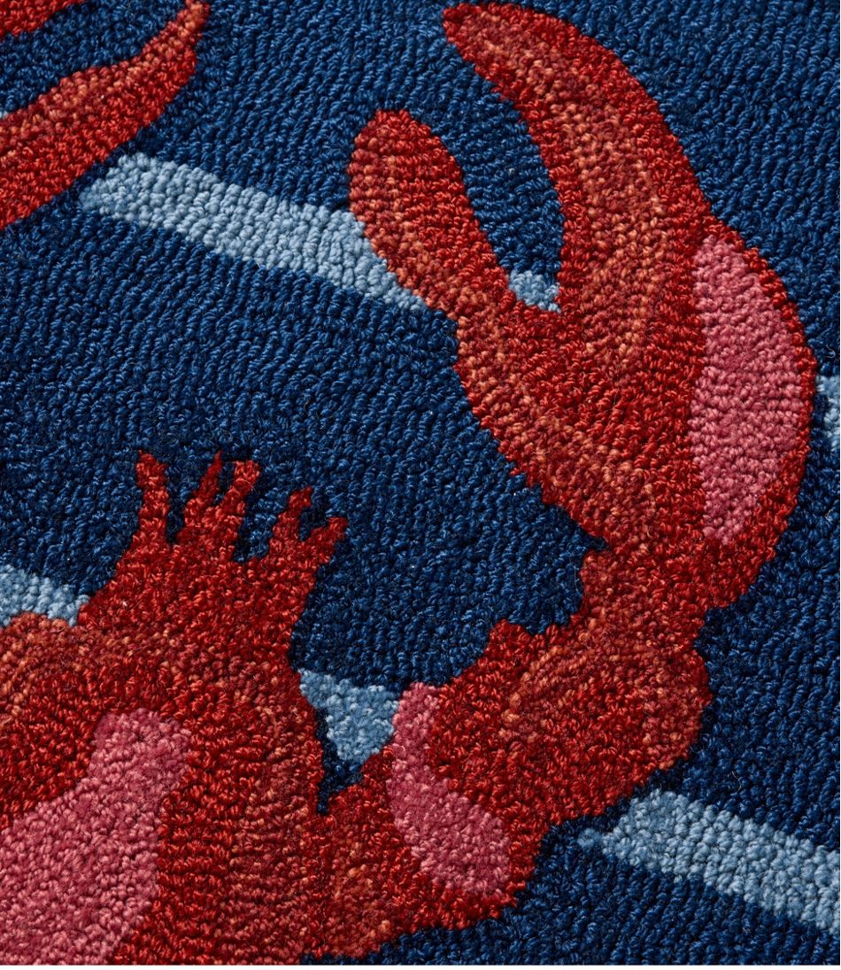 L.L.Bean | Indoor/Outdoor Vacationland Runner, Lobsters