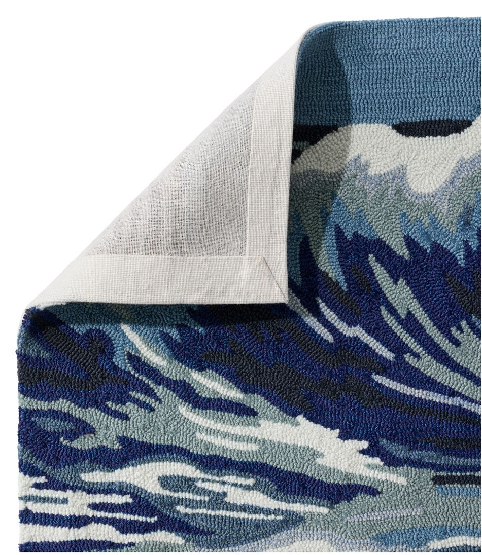 L.L.Bean | Indoor/Outdoor Vacationland Runner, Ocean Waves