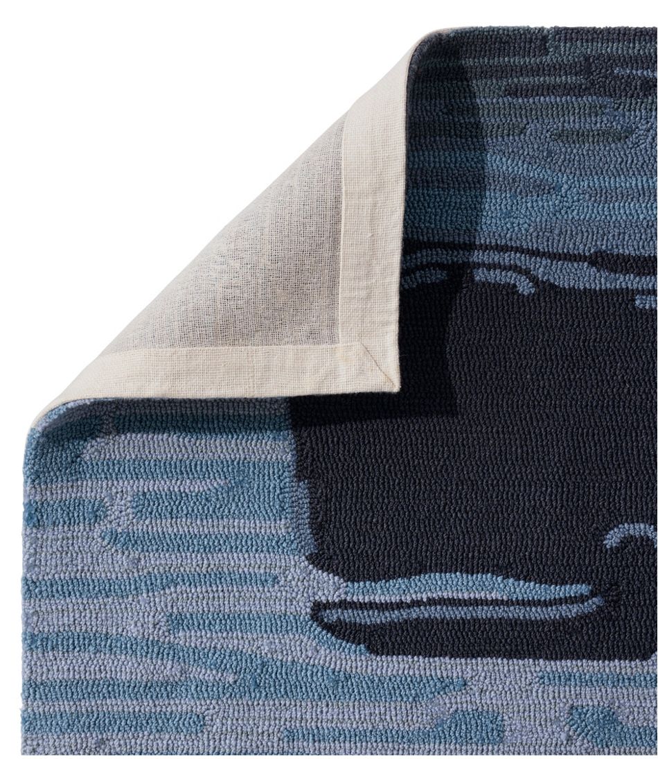 L.L.Bean | Indoor/Outdoor Vacationland Runner, Coastal Whale