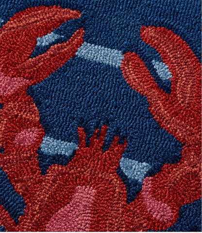 L.L.Bean | Indoor/Outdoor Vacationland Rug, Lobsters