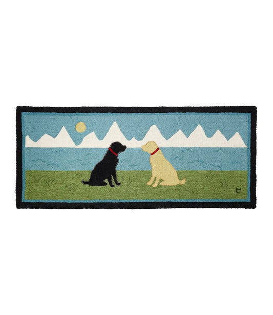 L.L.Bean | Wool Hooked Novelty Runner, Lakeside Labs