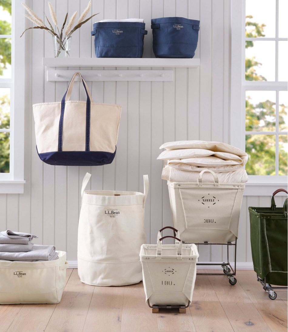 L.L.Bean | Canvas Storage Tote, Rectangular