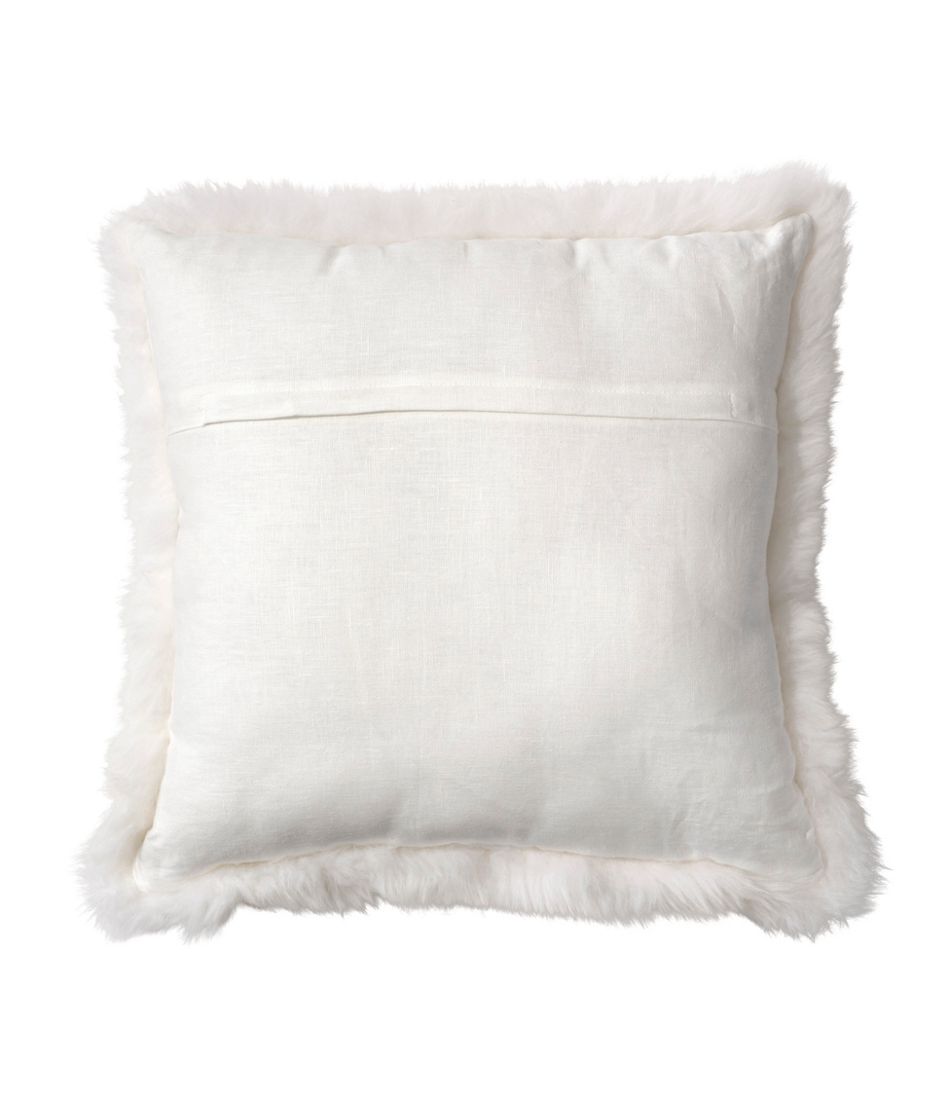 L.L.Bean | Sheepskin Throw Pillow, 20" x 20"