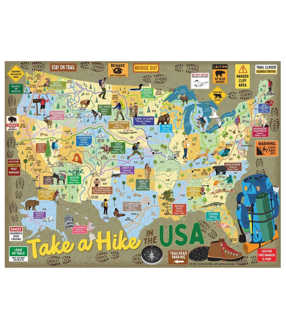 L.L.Bean | Take A Hike Puzzle, 500 Pieces