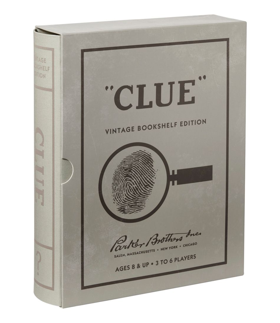 L.L.Bean | Clue Vintage Bookshelf Game
