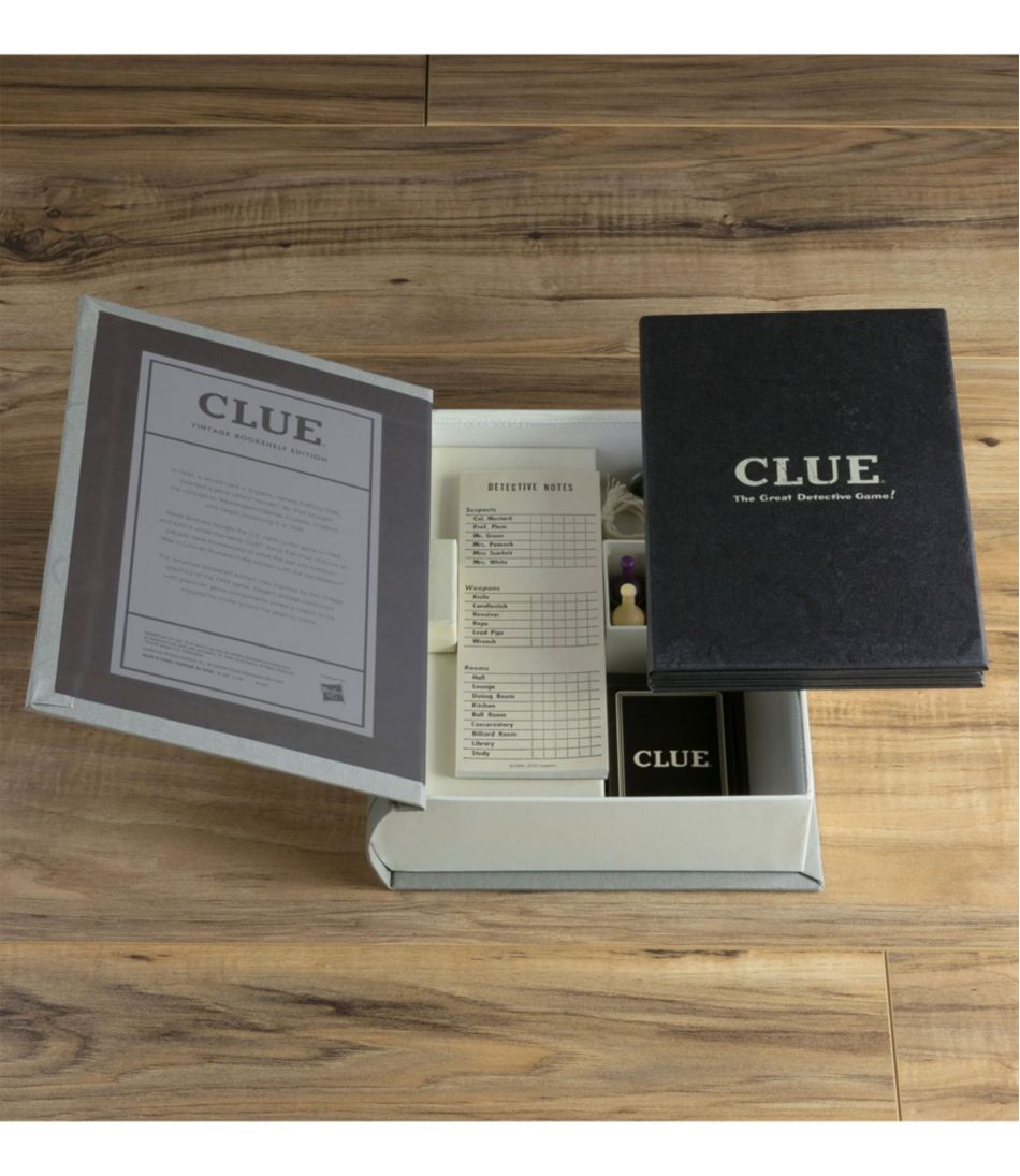 L.L.Bean | Clue Vintage Bookshelf Game
