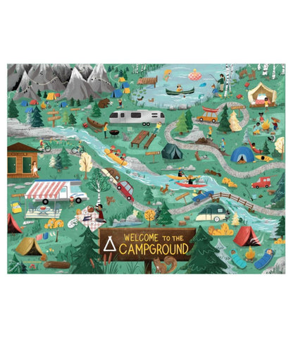 L.L.Bean | Campground Puzzle, 500 Pieces