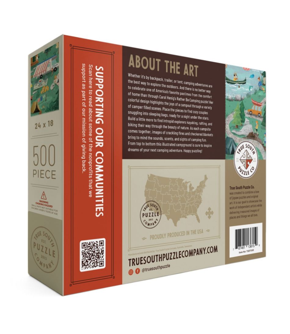L.L.Bean | Campground Puzzle, 500 Pieces